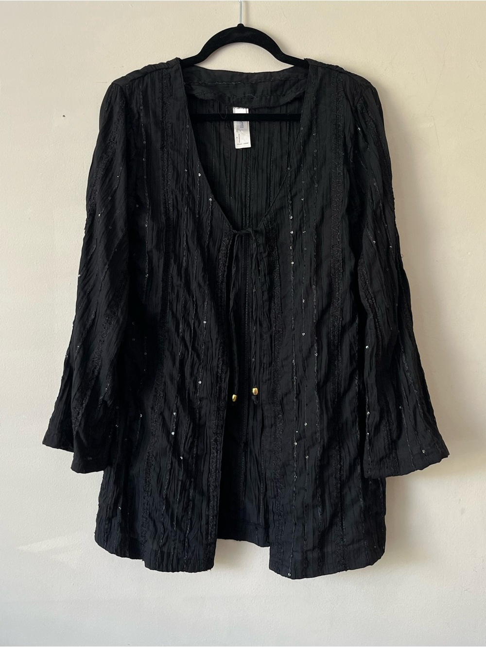 Silhouette Solution Sequin Beach Cover Up